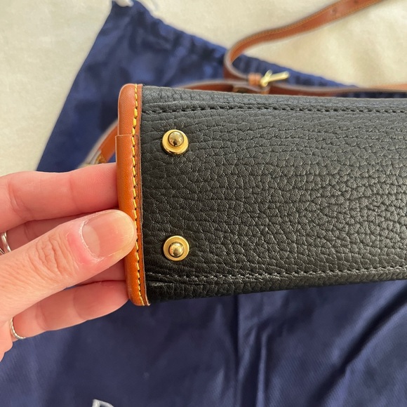 Vintage 90s Dooney&Bourke leather handbag - Picture 10 of 12